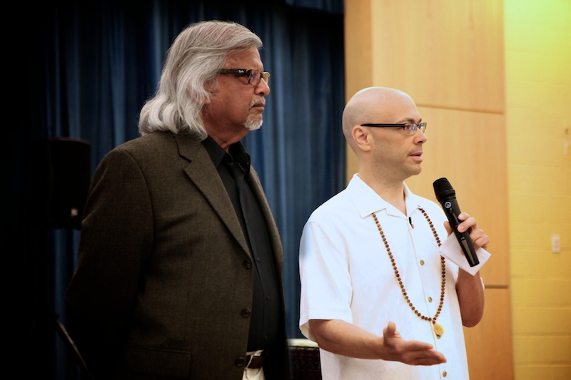Bryant McGill and Dr. Gandhi, Grandson of Mahatma Gandhi, Speak on Anti-Bullying and Non-Violence at The Peace Center