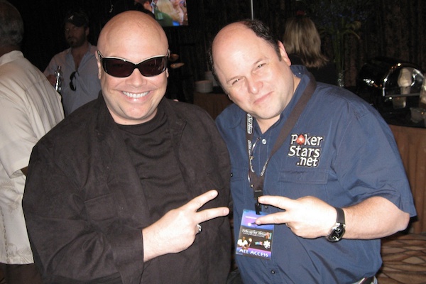Me and Seinfeld actor, Jason Alexander retreating for some food and conversation. Jason has the best personality I have seen in a long time.